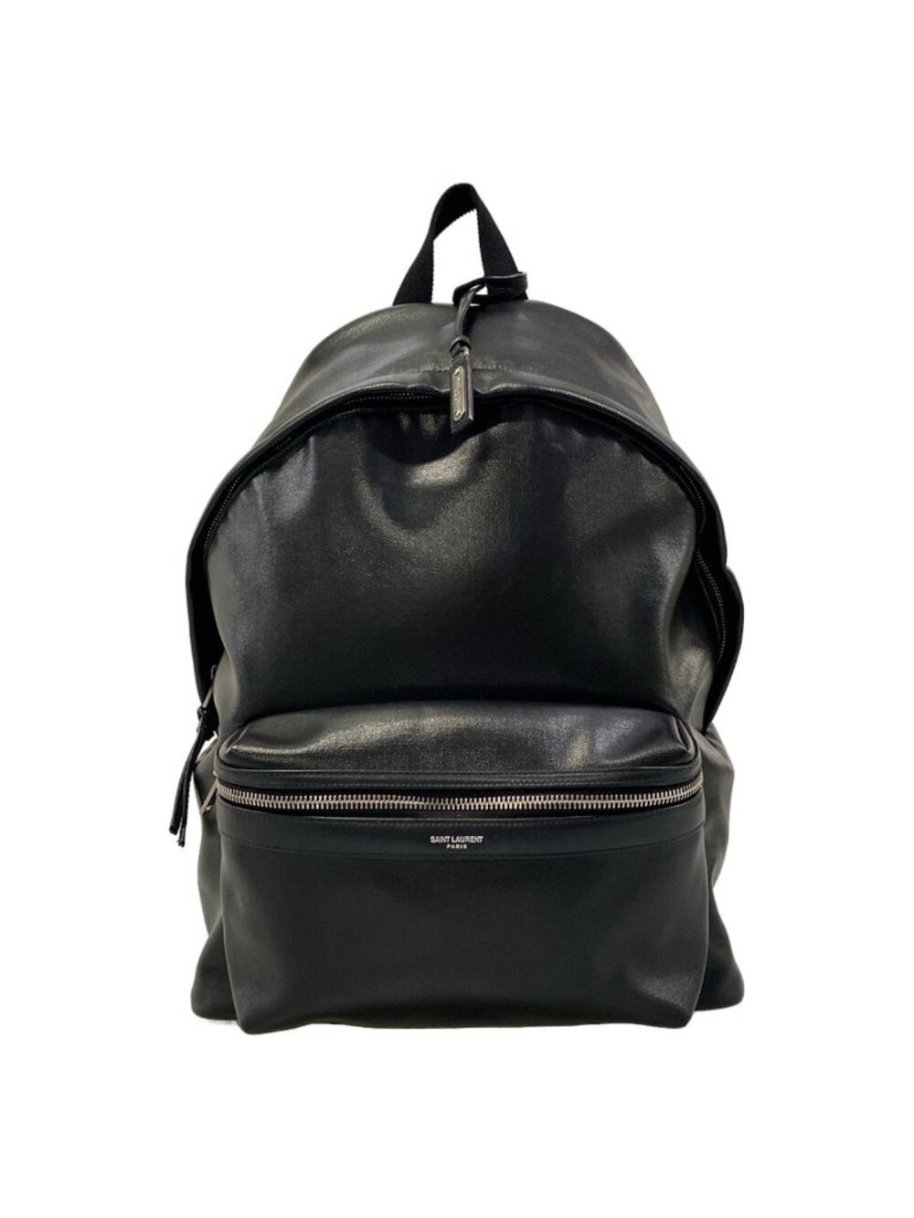 Saint Laurent Paris Backpack City Black